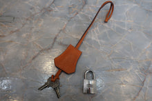 Load image into Gallery viewer, HERMES BIRKIN 30 Clemence leather Orange □H Engraving Hand bag 700100213