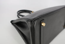 將圖片載入圖庫檢視器 HERMES/エルメス バーキン30 アルデンヌ ブラック □D刻印 ハンドバッグ 80010009