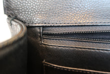 将图片加载到图库查看器,CHANEL/香奈儿 中号CF 单盖包 链条包 荔枝皮 Black/Gold hadware(黑色/金色金属) 肩背包 700120059