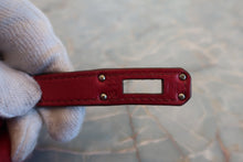 將圖片載入圖庫檢視器 HERMES/エルメス バーキン25 ヴォースイフト ルビー □N刻印 ハンドバッグ 800010050