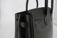 將圖片載入圖庫檢視器 HERMES/エルメス バーキン30 アルデンヌ ブラック □D刻印 ハンドバッグ 80010009