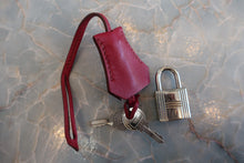 將圖片載入圖庫檢視器 HERMES/エルメス バーキン25 ヴォースイフト ルビー □N刻印 ハンドバッグ 800010050