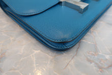 Load image into Gallery viewer, HERMES CONSTANCE3 MINI Epsom leather Blue izmir T Engraving Shoulder bag 700010026