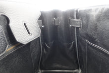 將圖片載入圖庫檢視器 HERMES/エルメス バーキン30 アルデンヌ ブラック □D刻印 ハンドバッグ 80010009