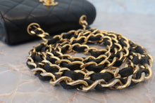 将图片加载到图库查看器,CHANEL/香奈儿 迷你CF 链条包 羊皮 Black/Gold hadware(黑色/金色金属) 肩背包 700120054