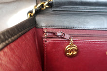 画像をギャラリービューアに読み込む, CHANEL/シャネル マトラッセプッシュロックチェーンショルダーバッグ ラムスキン ブラック/ゴールド金具 ショルダーバッグ 800080125