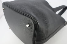 Load image into Gallery viewer, HERMES PICOTIN LOCK MM Clemence leather Black C Engraving Hand bag 800090209