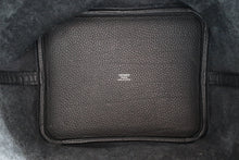 Load image into Gallery viewer, HERMES PICOTIN LOCK MM Clemence leather Black C Engraving Hand bag 800090209