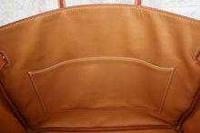 Load image into Gallery viewer, HERMES BIRKIN 35 Box carf leather Natural 〇Z Engraving Hand bag 700090152