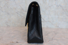 画像をギャラリービューアに読み込む, CHANEL/シャネル マトラッセWフラップWチェーンショルダーバッグ ラムスキン ブラック/ゴールド金具 ショルダーバッグ 800050093