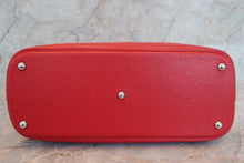 Load image into Gallery viewer, HERMES BOLIDE 35 Clemence leather Rouge casaque □Q Engraving Shoulder bag 700100238