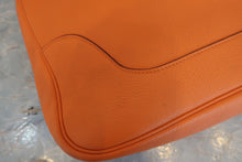 将图片加载到图库查看器,HERMES TRIM 35 Clemence leather Orange □F刻印 Shoulder bag 700120074