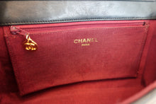 画像をギャラリービューアに読み込む, CHANEL/シャネル バイアスステッチプッシュロックチェーンショルダーバッグ ラムスキン ブラック/ゴールド金具 ショルダーバッグ 800080138