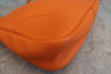 将图片加载到图库查看器,HERMES TRIM 35 Clemence leather Orange □F刻印 Shoulder bag 700120074