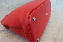 Load image into Gallery viewer, HERMES BOLIDE 35 Clemence leather Rouge casaque □Q Engraving Shoulder bag 700100238
