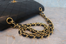 画像をギャラリービューアに読み込む, CHANEL/シャネル マトラッセWフラップWチェーンショルダーバッグ ラムスキン ブラック/ゴールド金具 ショルダーバッグ 800050093