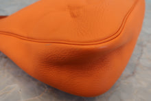 将图片加载到图库查看器,HERMES TRIM 35 Clemence leather Orange □F刻印 Shoulder bag 700120074