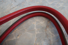 Load image into Gallery viewer, HERMES BOLIDE 35 Clemence leather Rouge casaque □Q Engraving Shoulder bag 700100238