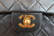 画像をギャラリービューアに読み込む, CHANEL/シャネル マトラッセWフラップWチェーンショルダーバッグ ラムスキン ブラック/ゴールド金具 ショルダーバッグ 800050093