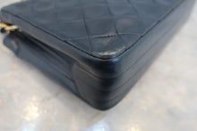 将图片加载到图库查看器,CHANEL/香奈儿 CF 链条包 羊皮 Navy/Gold hadware(藏蓝色/金色金属) 肩背包 80002047