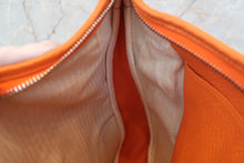 将图片加载到图库查看器,HERMES TRIM 35 Clemence leather Orange □F刻印 Shoulder bag 700120074