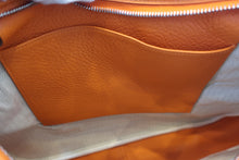 将图片加载到图库查看器,HERMES TRIM 35 Clemence leather Orange □F刻印 Shoulder bag 700120074
