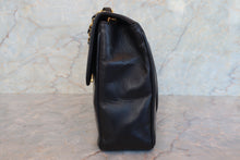 Load image into Gallery viewer, CHANEL Mademoiselle chain shoulder bag Lambskin Black/Gold hadware Shoulder bag 700080084