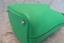Load image into Gallery viewer, HERMES PICOTIN LOCK PM Clemence leather Vert comics U Engraving Hand bag 700100197