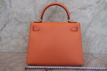 将图片加载到图库查看器,HERMES KELLY 28 Epsom leather Mango □P刻印 Shoulder bag 700120070