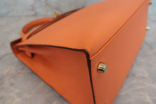 将图片加载到图库查看器,HERMES KELLY 28 Epsom leather Mango □P刻印 Shoulder bag 700120070