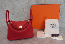 画像をギャラリービューアに読み込む, HERMES/エルメス リンディ26 トリヨンクレマンス ルージュカザック □Q刻印 ショルダーバッグ 800020039