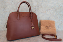 画像をギャラリービューアに読み込む, HERMES/エルメス ボリード35 アルデンヌ ブラウン □A刻印 ショルダーバッグ 800010049