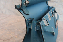 画像をギャラリービューアに読み込む, HERMES/エルメス ジプシエール28 トリヨンクレマンス ブルージーン □P刻印 ショルダーバッグ 700030056