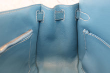 画像をギャラリービューアに読み込む, HERMES/エルメス ジプシエール28 トリヨンクレマンス ブルージーン □P刻印 ショルダーバッグ 700030056