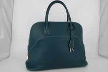Load image into Gallery viewer, HERMES BOLIDE RELAX 40 Novillo leather Colvert T Engraving Hand bag 800090086