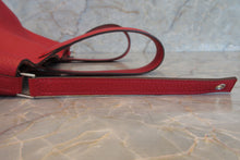 Load image into Gallery viewer, HERMES PICOTIN LOCK MM Clemence leather Rouge casaque C Engraving Hand bag 700040038