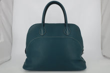 Load image into Gallery viewer, HERMES BOLIDE RELAX 40 Novillo leather Colvert T Engraving Hand bag 800090086