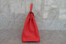 Load image into Gallery viewer, HERMES KELLY 32 Clemence leather Rose jaipur □R Engraving Shoulder bag 700060125