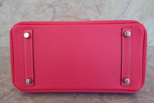 Load image into Gallery viewer, HERMES CANDY BIRKIN 25 Epsom leather Rose tyrien/Ruby □R Engraving Hand bag 700090145