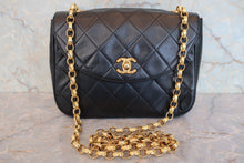 画像をギャラリービューアに読み込む, CHANEL/シャネル マトラッセチェーンショルダーバッグ ラムスキン ブラック/ゴールド金具 ショルダーバッグ 800080166