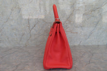 Load image into Gallery viewer, HERMES KELLY 32 Clemence leather Rose jaipur □R Engraving Shoulder bag 700060125
