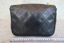 画像をギャラリービューアに読み込む, CHANEL/シャネル マトラッセチェーンショルダーバッグ ラムスキン ブラック/ゴールド金具 ショルダーバッグ 800080166