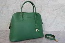 画像をギャラリービューアに読み込む, HERMES/エルメス ボリード35 クシュベル グリーン □C刻印 ショルダーバッグ 800010058