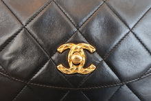 画像をギャラリービューアに読み込む, CHANEL/シャネル マトラッセチェーンショルダーバッグ ラムスキン ブラック/ゴールド金具 ショルダーバッグ 800080166
