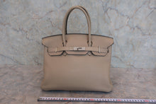 画像をギャラリービューアに読み込む, HERMES/エルメス バーキン30 トゴ トゥルティエールグレー □N刻印 ハンドバッグ 800020033