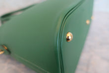 画像をギャラリービューアに読み込む, HERMES/エルメス ボリード35 クシュベル グリーン □C刻印 ショルダーバッグ 800010058