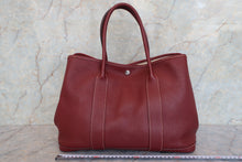 將圖片載入圖庫檢視器 HERMES/エルメス ガーデンパーティPM ネゴンダ ルージュアッシュ □K刻印 トートバッグ 700090146