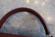 将图片加载到图库查看器,HERMES KELLY 32 Clemence leather Sienne □M刻印 Hand bag 700100177
