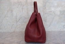 將圖片載入圖庫檢視器 HERMES/エルメス ガーデンパーティPM ネゴンダ ルージュアッシュ □K刻印 トートバッグ 700090146