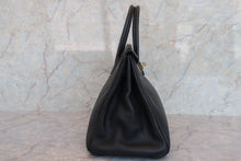 画像をギャラリービューアに読み込む, HERMES/エルメス バーキン35 トゴ ブラック □E刻印 ハンドバッグ 700080146